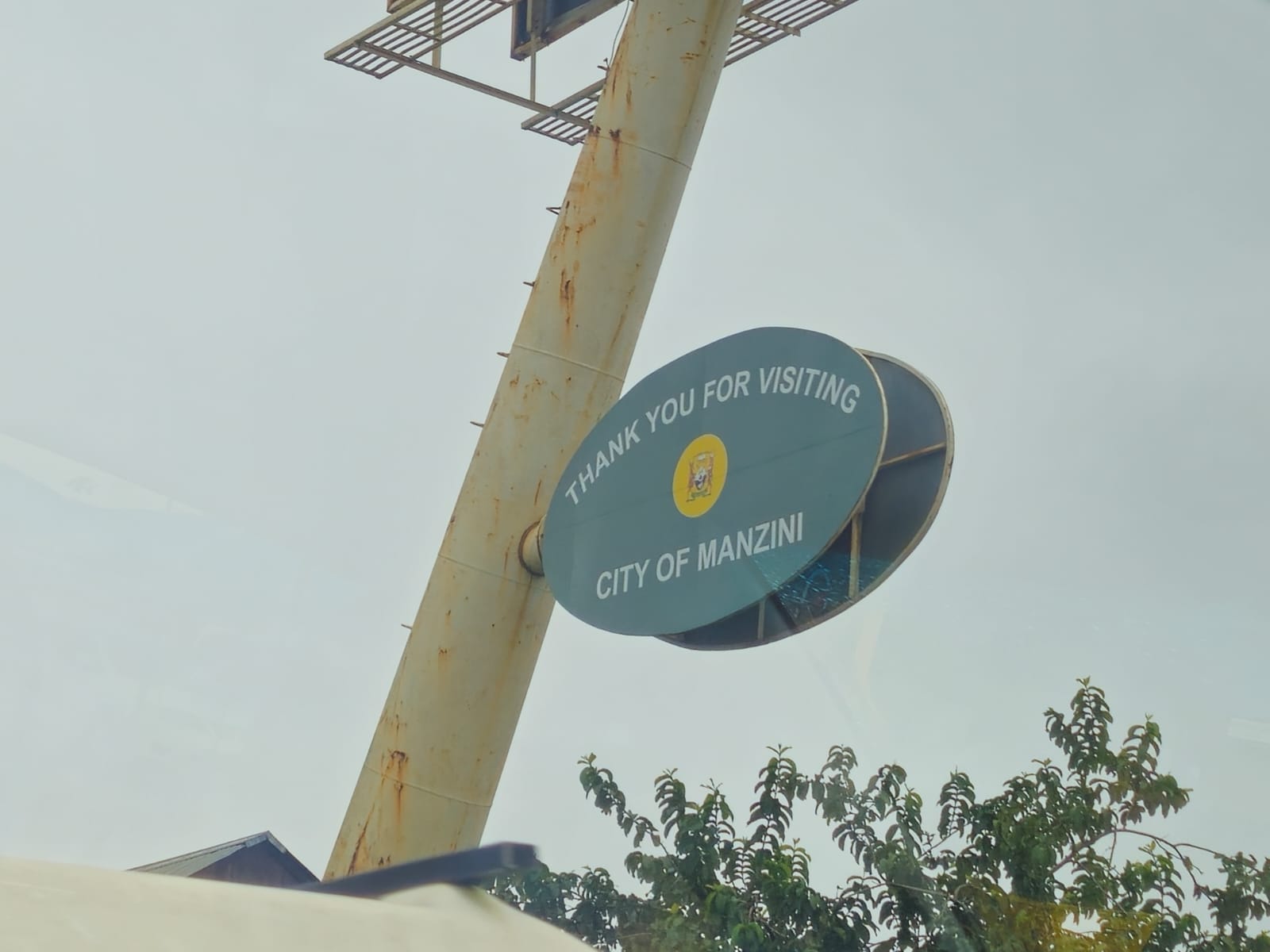 City of Manzini sign